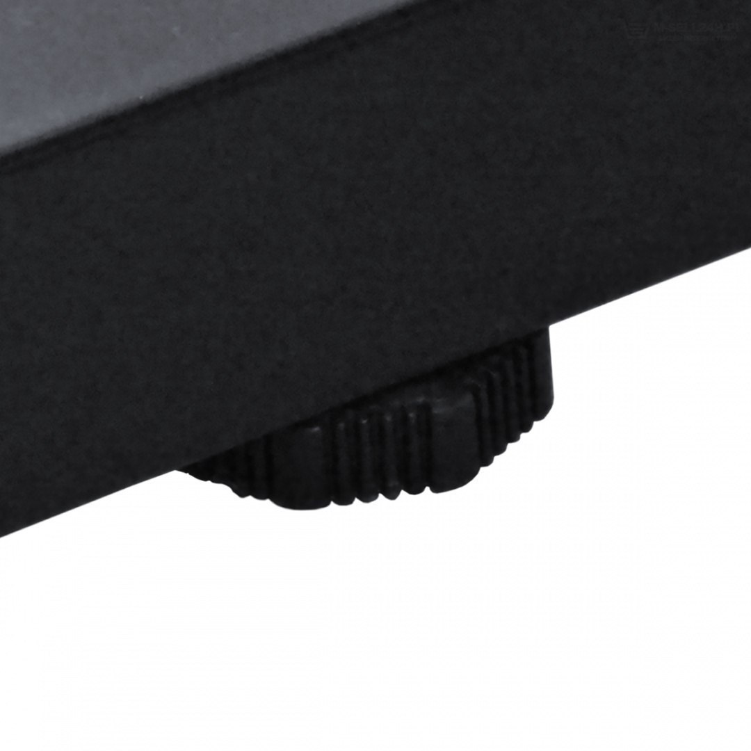 Emaga Biurko do komputera dla gracza BITUXX czarne komputerowe MDF solidne